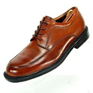 Florsheim DM2 Mens Brown Leather Dress Derby Shoes